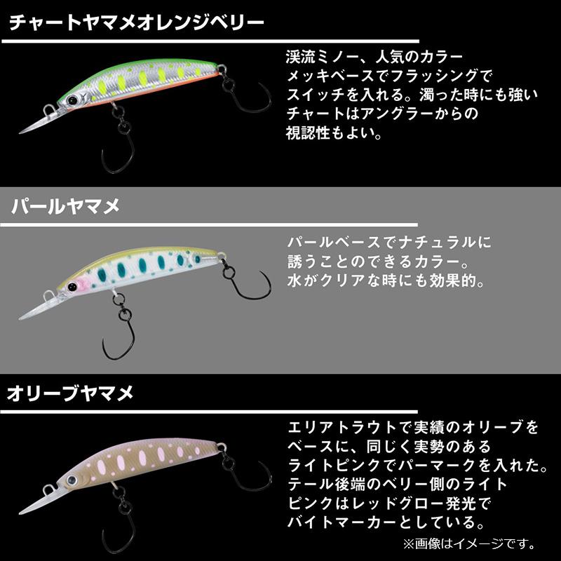 DAIWA（ダイワ） ダブルクラッチ 60F1 C&R カスタム オリーブヤマメ