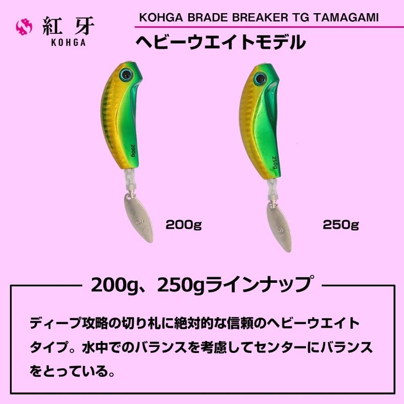 DAIWA（ダイワ） 紅牙ブレードブレイカーTG玉神アマダイチューンヘッド