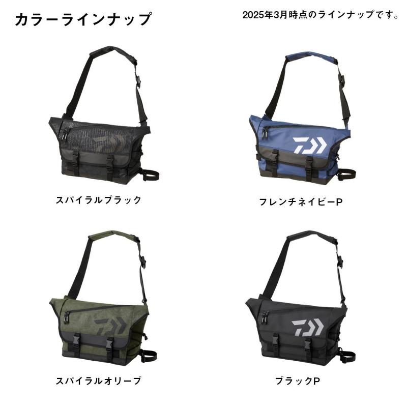 DAIWA（ダイワ） メッセンジャーバッグ(D) スパイラルオリーブ : 釣具