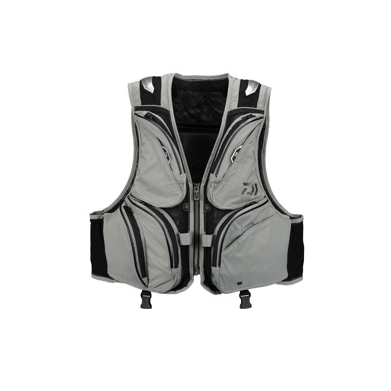 DAIWA（ダイワ） DV-3025F フロートショートフィッシングベスト グレー