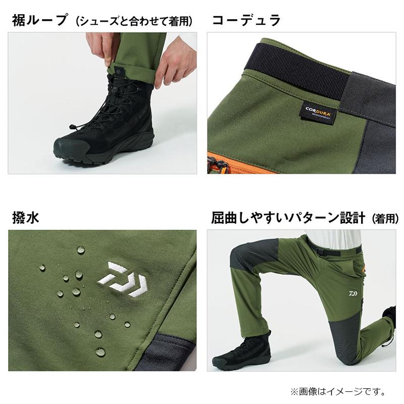 ダイワ DAIWA ブッシュパンツ ブラック2XL フィッシングパンツ
