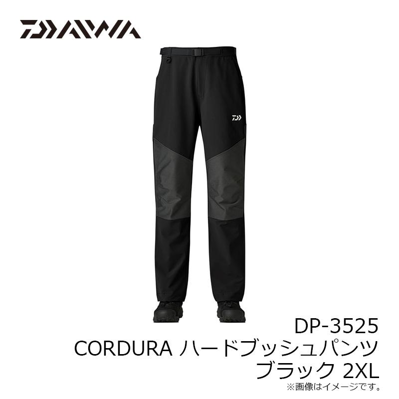 DAIWA（ダイワ） DP-3525 CORDURA ハードブッシュパンツ ブラック 2XL