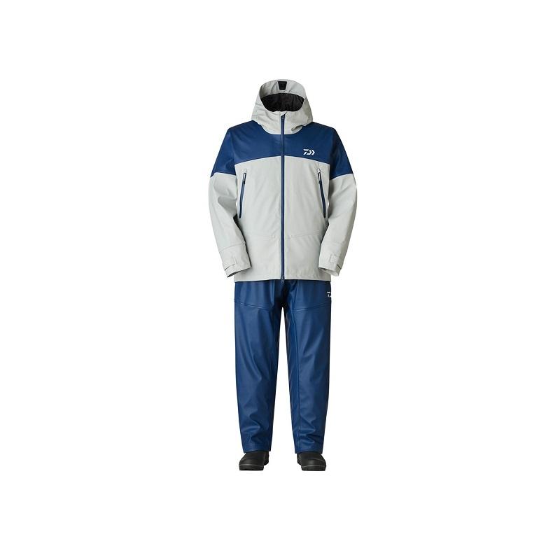 ダイワ DW-6025 PUオーシャンウィンタースーツ ネイビーホワイト M【釣り　防寒ウェア　防寒着】 DAIWA（ダイワ） DW-6025 PUオーシャンウィンタースーツ ネイビー