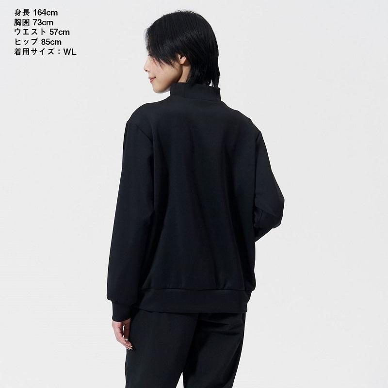 DAIWA（ダイワ） DE-8725 DANROTECHスウェットモックネック ブラック M