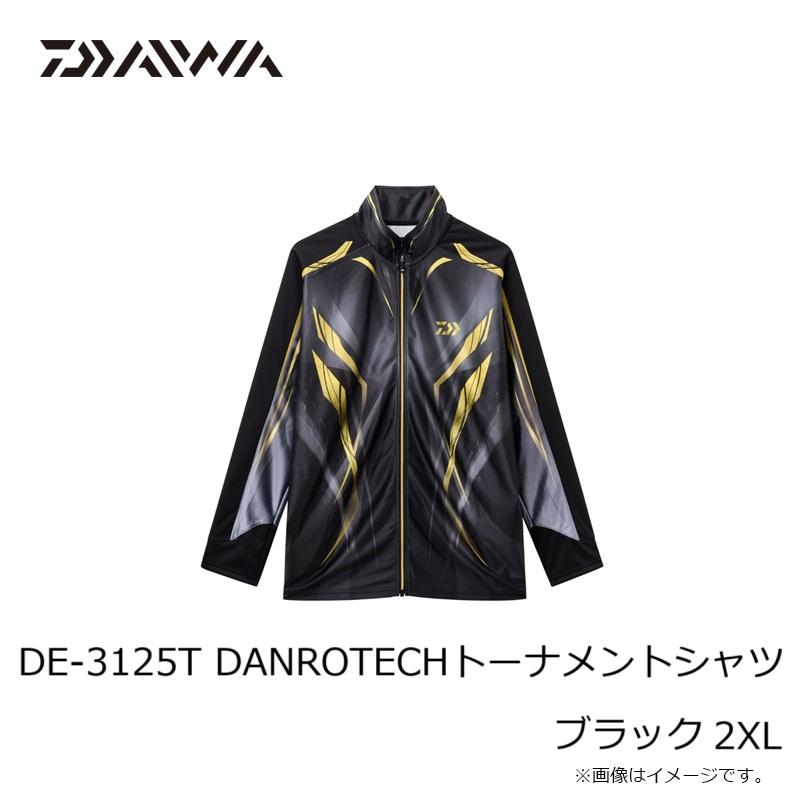 DAIWA（ダイワ） DE-3125T DANROTECHトーナメントシャツ ブラック 2XL