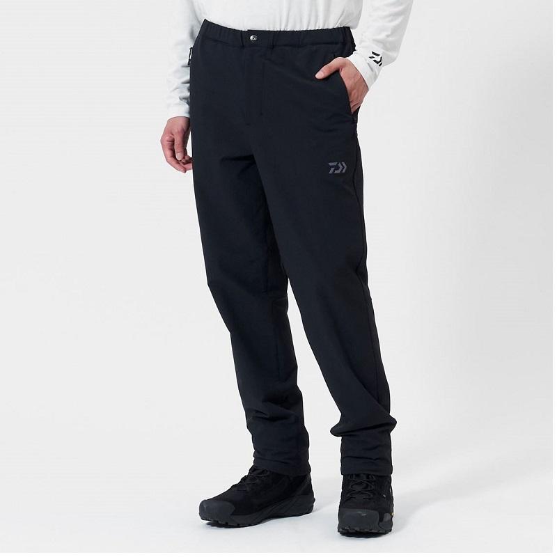 ダイワ DP-8125 STORMFLEECE ウィンドブロックパンツ ブラック 2XL【釣り 防寒ウェア 防寒着】の画像