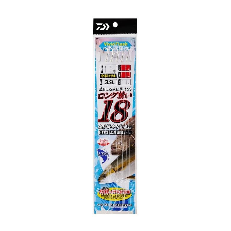 DAIWA（ダイワ） 落とし込み仕掛けSS LBG 5本ロング誘い18 エサ掛かり