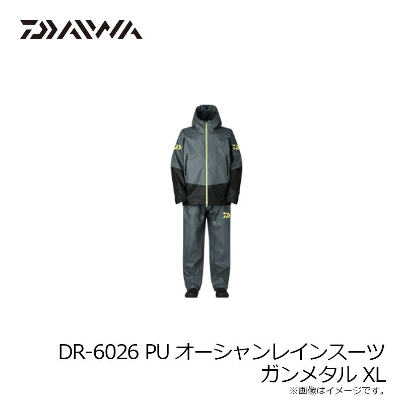 ダイワ　DR-6026 PUオーシャンレインスーツ ガンメタル XL_6