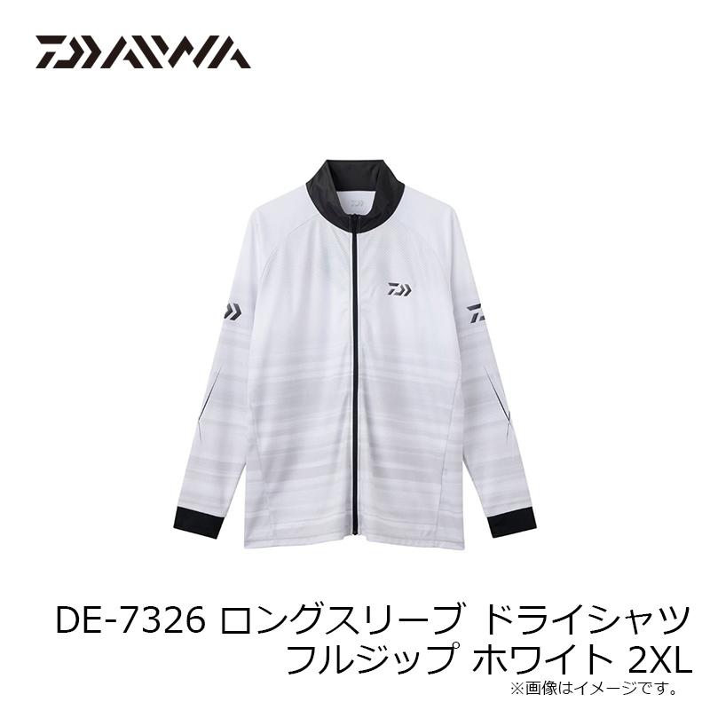 DAIWA（ダイワ） DE-7326 ロングスリーブ ドライシャツ フルジップ