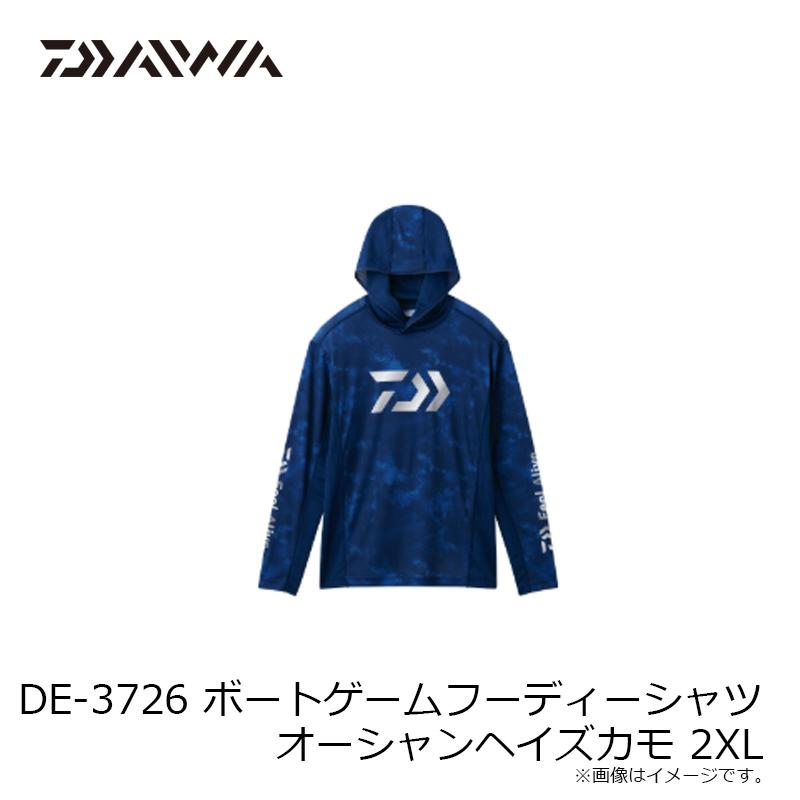 DAIWA（ダイワ） DE-3726 ボートゲームフーディーシャツ オーシャン