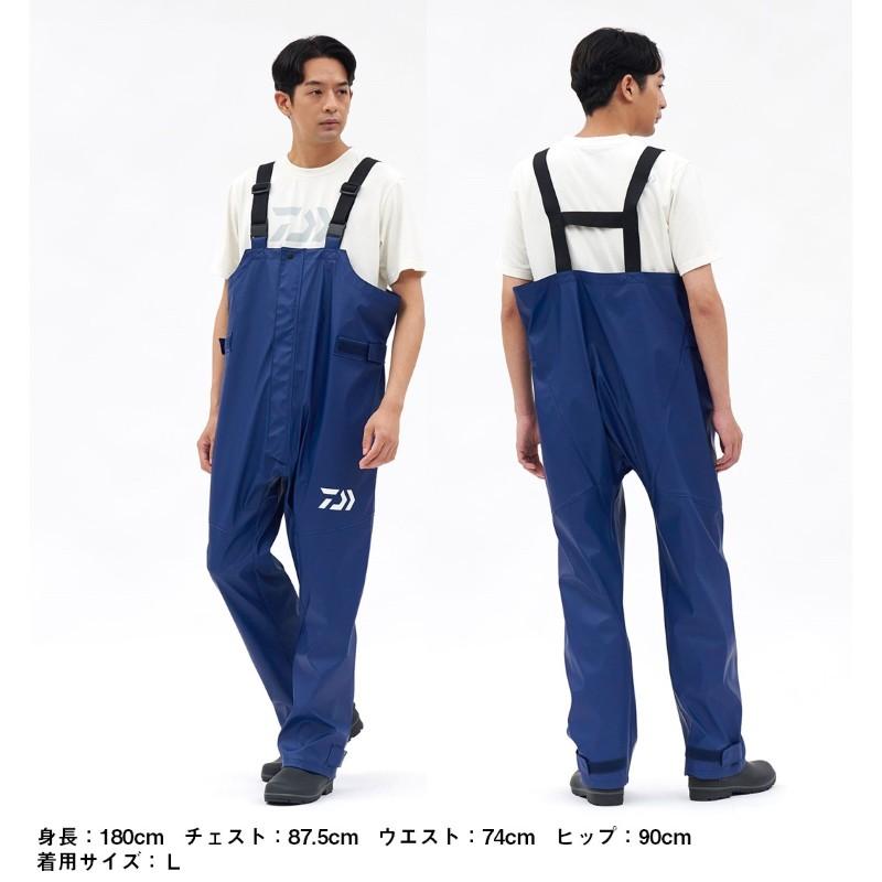 DAIWA（ダイワ） DR-6226P PUオーシャンレインサロペット ブラック L