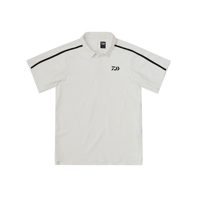 DAIWA（ダイワ） DE-9426 サンブロックドライポロシャツ ホワイト L