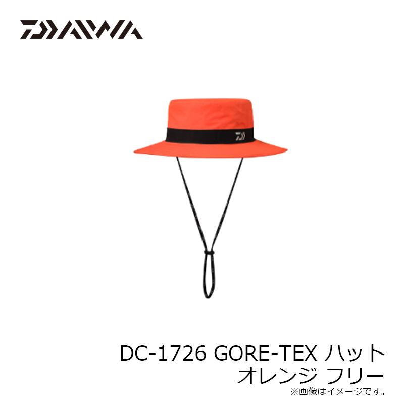 DAIWA（ダイワ） DC-1726 GORE-TEX ハット オレンジ フリー : 釣具の