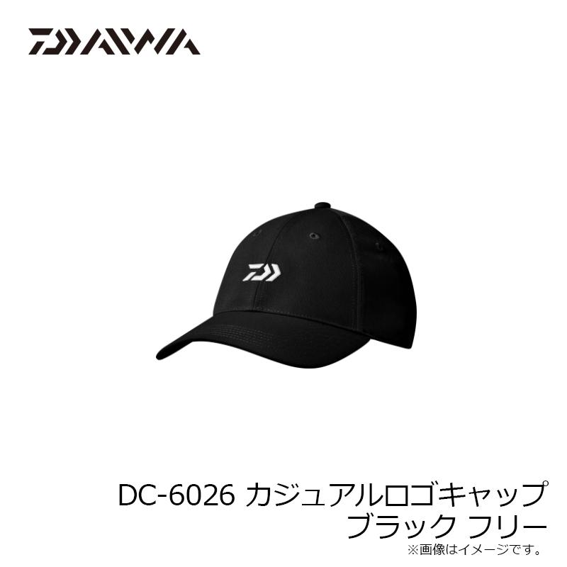 DAIWA（ダイワ） DC-6026 カジュアルロゴキャップ ブラック フリー