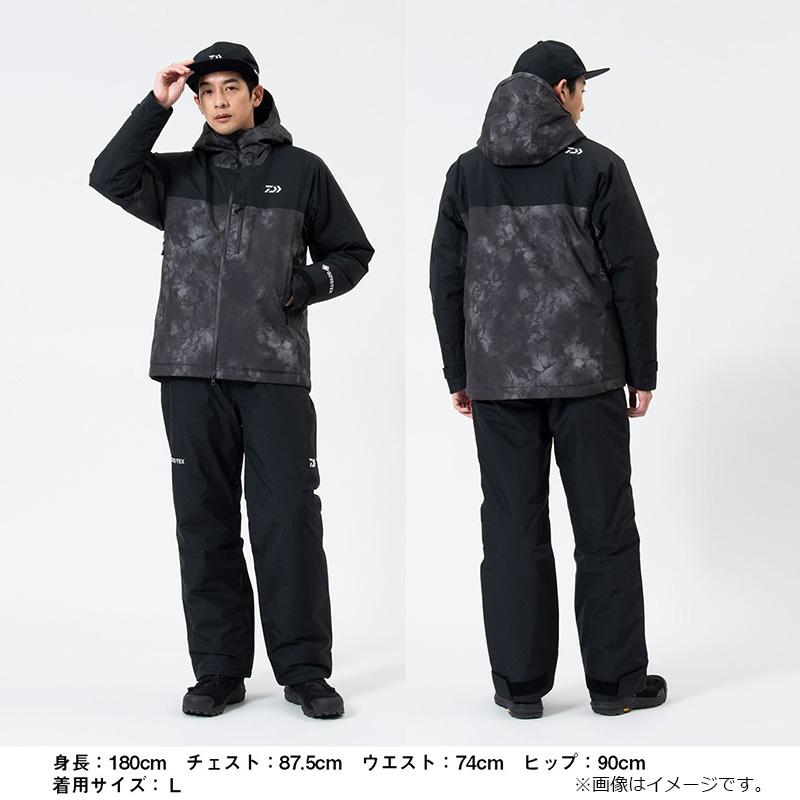 Daiwa PROVISOR ・GORETEX 3L ブラック DAIWA（ダイワ） DW-1926 GORE-TEX バーサタイルウィンタースーツ L
