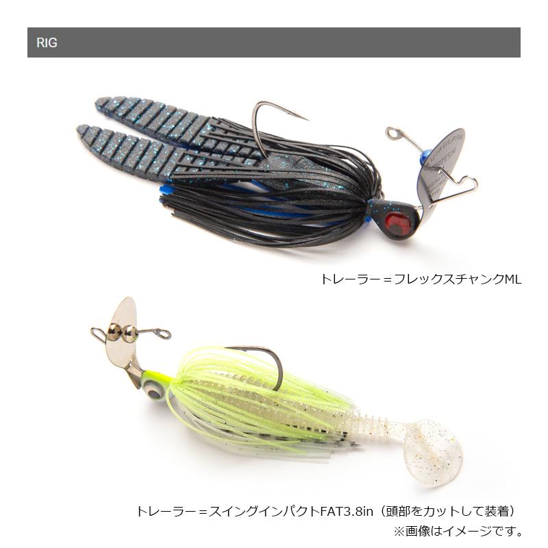 KEITECH（ケイテック） ランブレードジグ 1/2oz #413 ブラックブルー