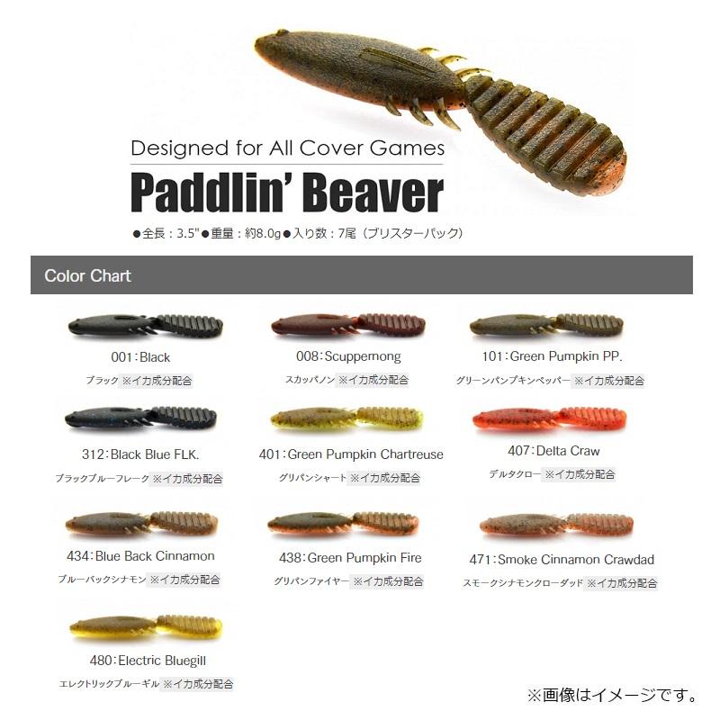 KEITECH（ケイテック） パドリンビーバー3.5インチ 438 グリパン