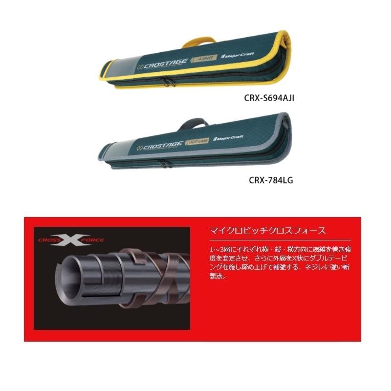 Major Craft（メジャークラフト） クロステージ パックロッド 4ピース