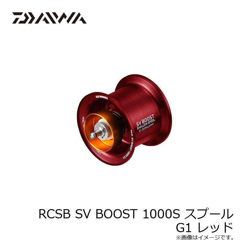DAIWA（ダイワ） RCSB SV BOOST 1000S スプール G1 レッド / ベイト