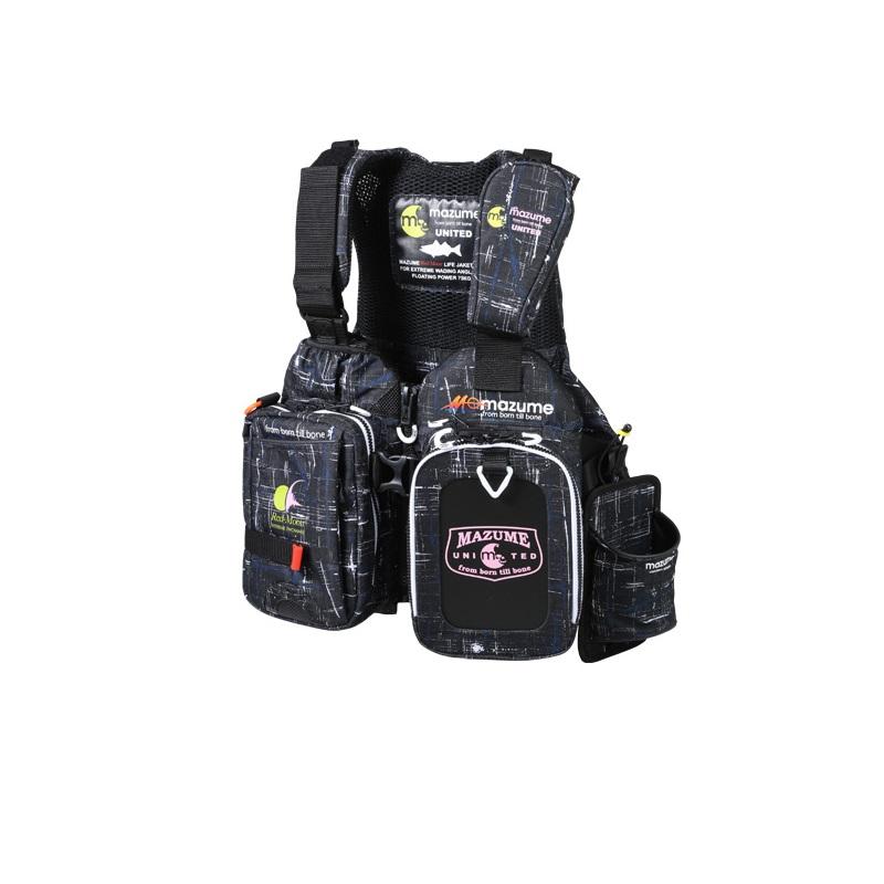 オレンジブルー MZLJ-364 mazume レッドムーンライフジャケット