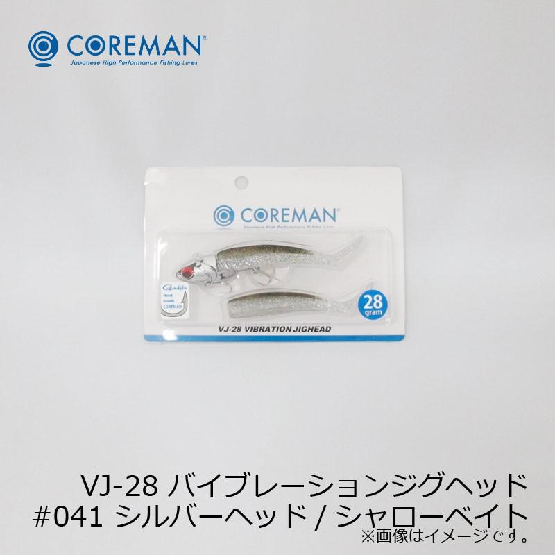 コアマン Vj 28 バイブレーションジグヘッド 041 シルバーヘッド シャローベイト 釣具のfto 通販 Paypayモール