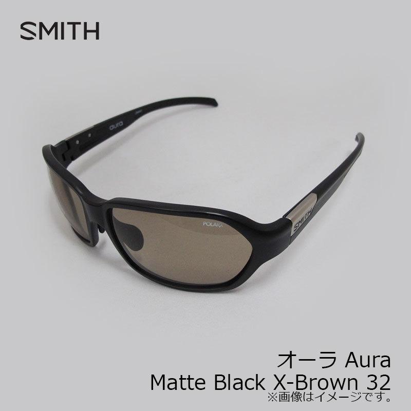 SMITH aura ブラウン32偏光サングラス スミス オーラ Aura Matte Black X-Brown 32 : 釣具のFTO - 通販