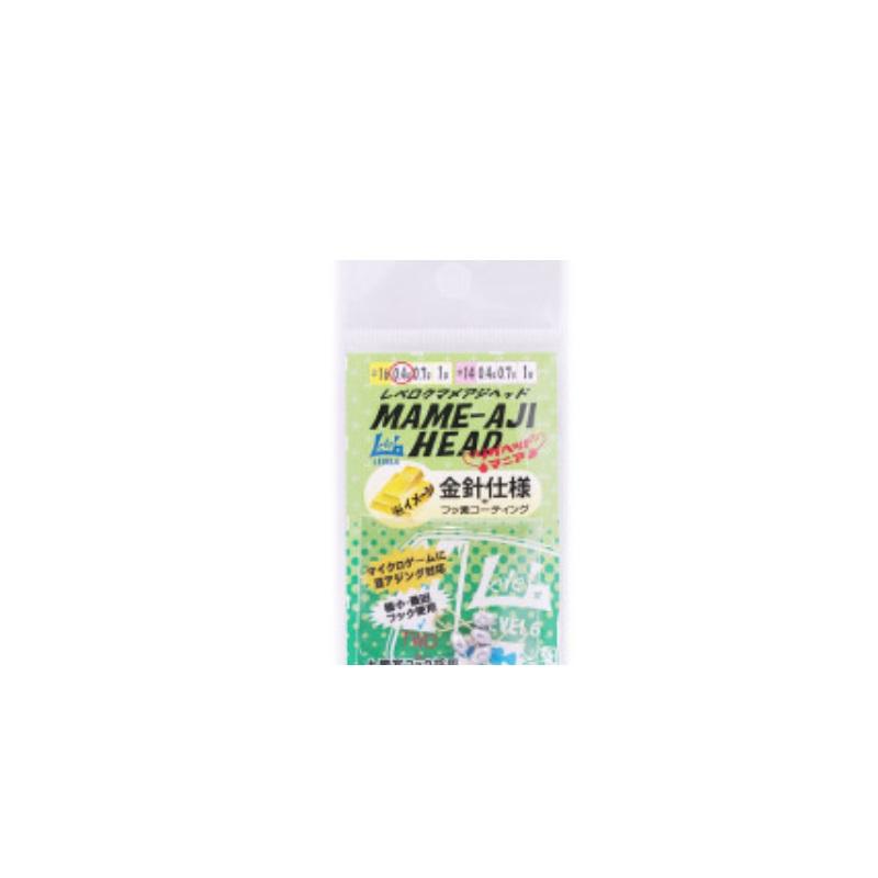 レベル6 レベロク・マメアジヘッド金針 #16 0.4g : 釣具のFTO - 通販