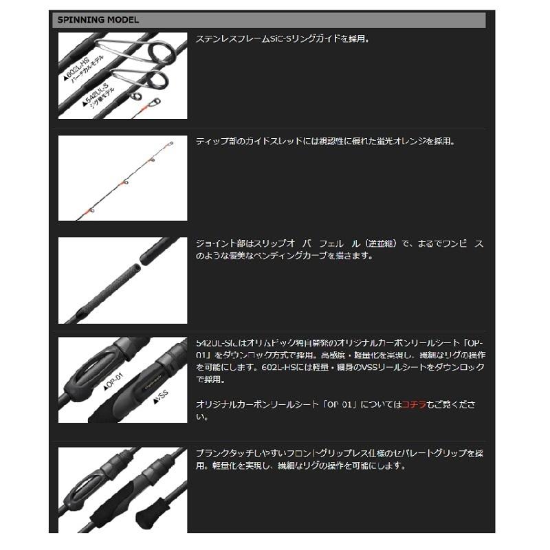 オリムピック コルトボートアジング GCORBS-602L-HS (VERTICAL) : 釣具