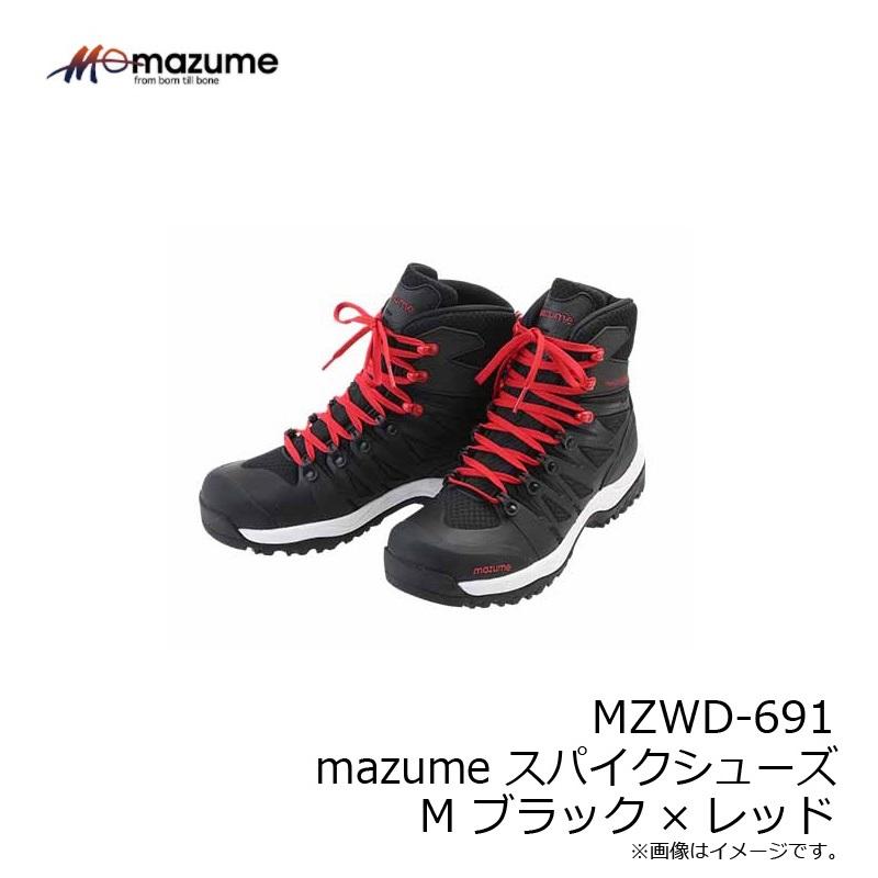 オレンジブルー MZWD-691 MZスパイクシューズ M ブラック×レッド 