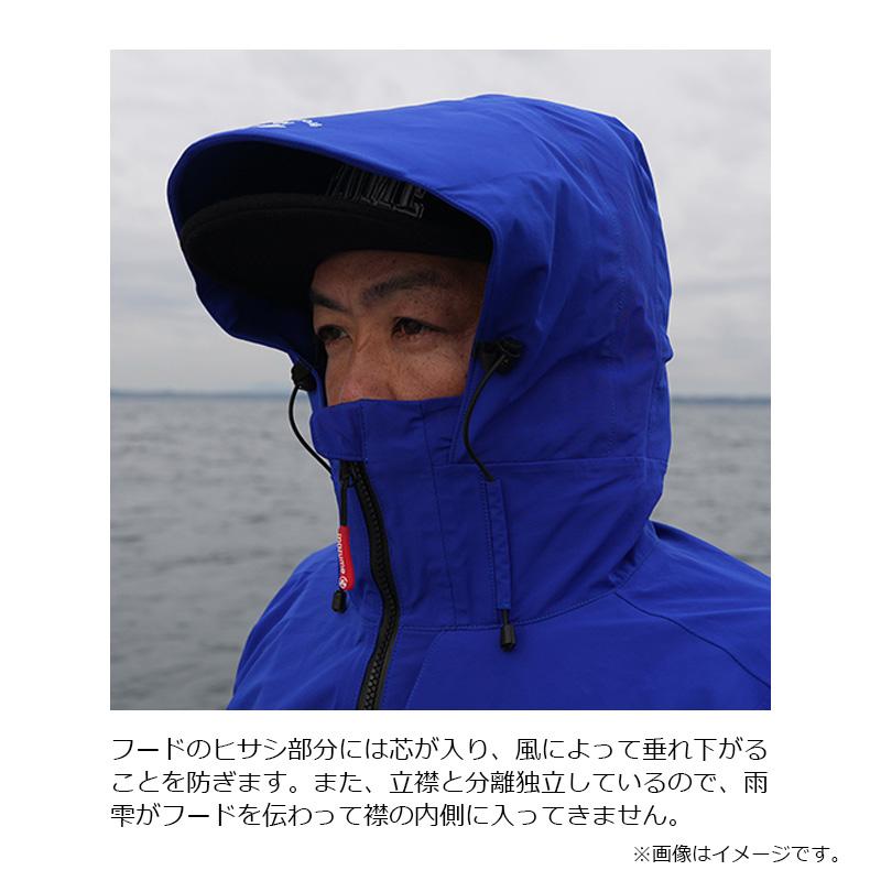 NANO フーディー リバレイ 5463 RV ウォームウェーディングジャケット ブラック XL