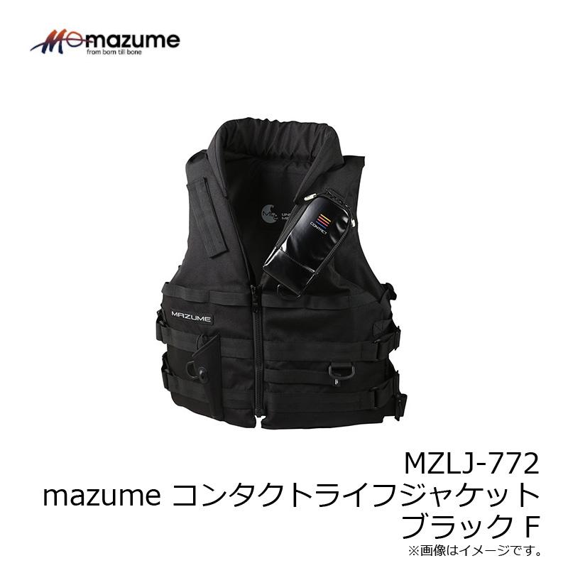 オレンジブルー MZLJ-772 mazume コンタクトライフジャケット ブラック