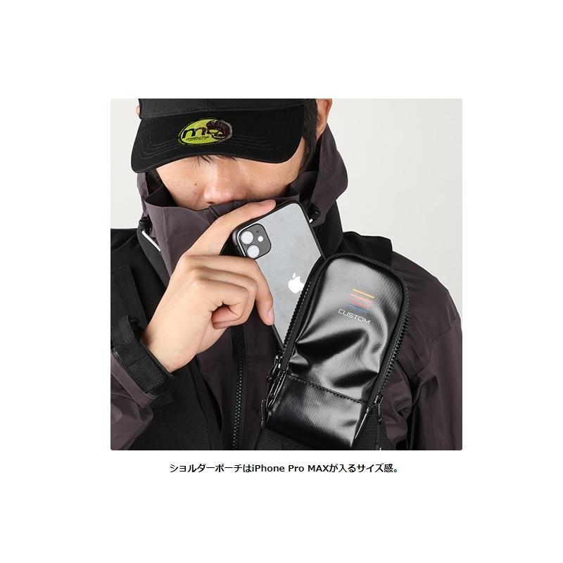 オレンジブルー MZLJ-773 mazume カスタムライフジャケット ブラック F