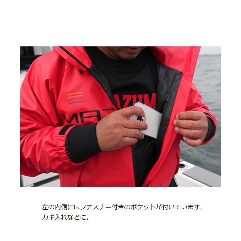 オレンジブルー MZRS-774 mazume ROUGH WATER レインスーツ ブルー Mの画像