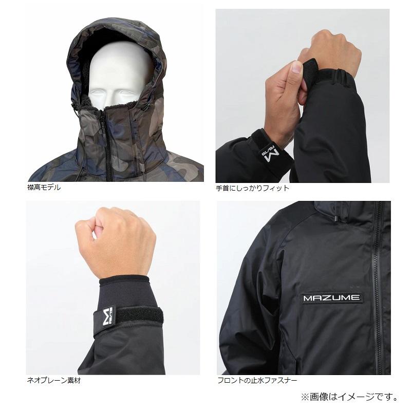 オレンジブルー MZFW-796 mazume タイドマニア オールウェザージャケット ブラックカモ L【在庫限り特価】【秋冬物衣料大処分】の画像