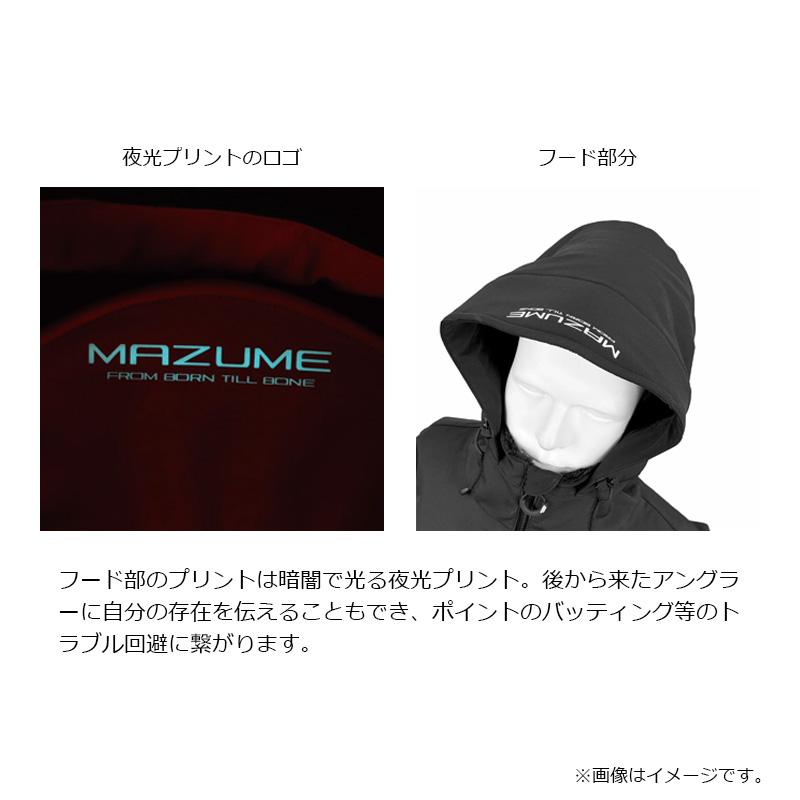 オレンジブルー MZFW-801 mazume ウインドカットMPジャケット ブラック L【在庫限り特価】【秋冬物衣料大処分】の画像