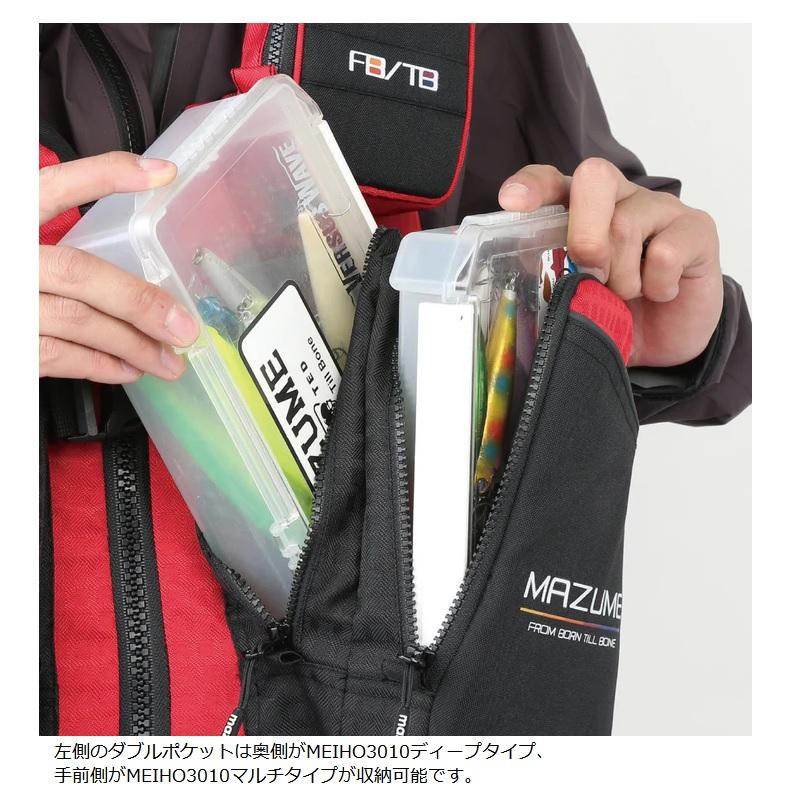 オレンジブルー MZLJ-831 mazume タイドマニアライフジャケット ブラック×ブルー F オレンジブルー MZLJ-831 mazume タイドマニアライフジャケット