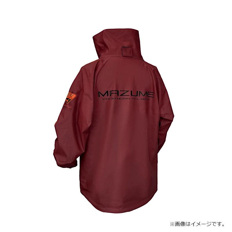 オレンジブルー MZRS-884 mazume ROUGH WATER レインスーツ ボルドー M【釣り 防寒ウェア 防寒着】の画像