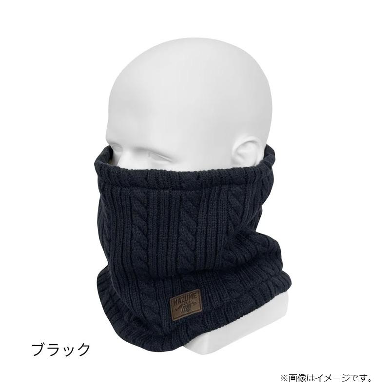 オレンジブルー MZCP-F897 mazume ネックウォーマー ブラック F【釣り