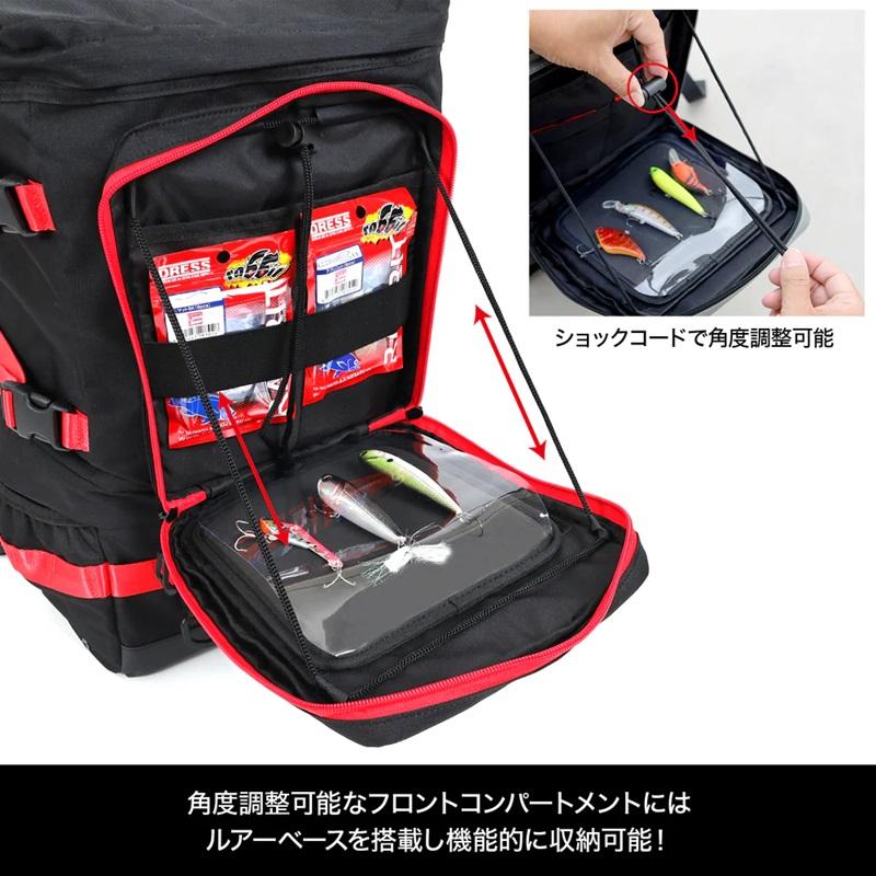 ドレス DRESS フィッシングリュック #DRESSレッド : 釣具のFTO