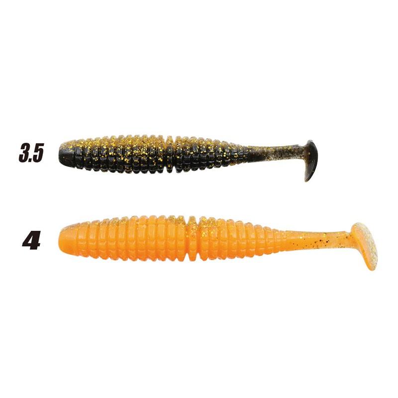 一誠 海太郎 キャラメルシャッド 3.5インチ #030 クロキン : 釣具のFTO