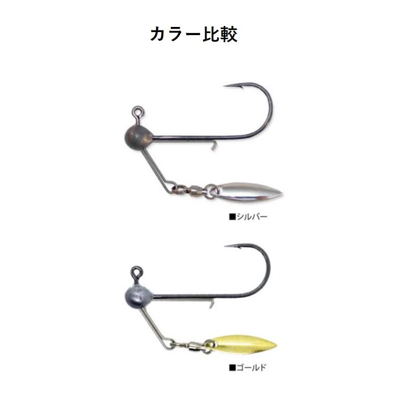 ジークラック コーンヘッドジュニアブレード #3/0 1/8oz ゴールド 