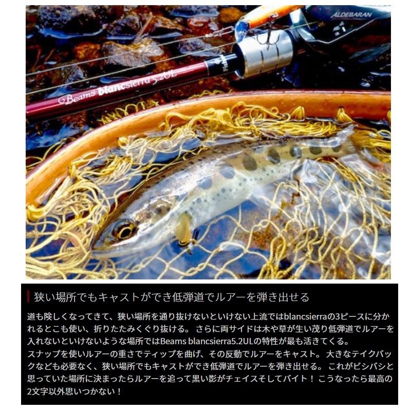 フィッシュマン ビームス ブランシエラ 5.2UL FB-B52UL : 釣具の
