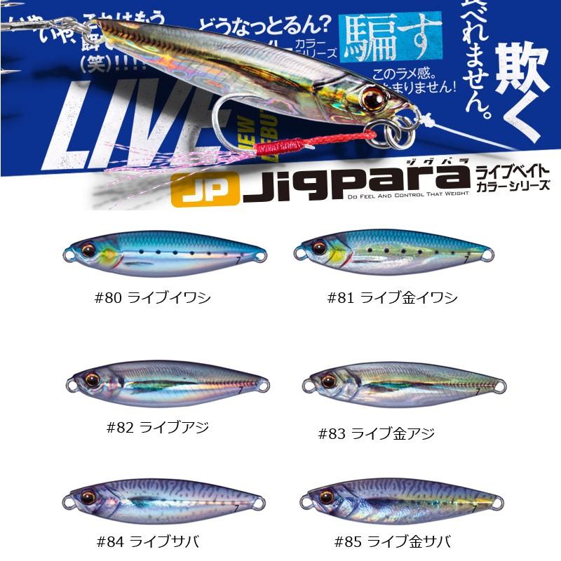 メジャークラフト ジグパラマイクロ ライブベイトカラーシリーズ Jpm 5l 5g 85 ライブ 金サバ ライトゲーム メタルジグ アジ メバル 釣具のfto 通販 Paypayモール