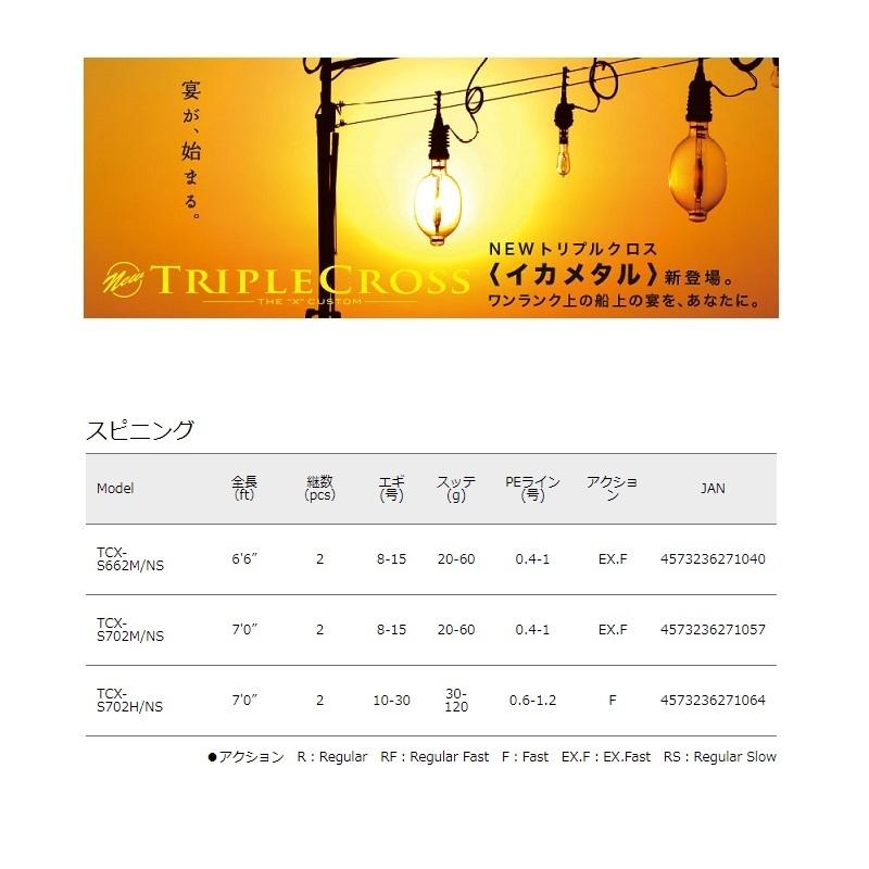 Major Craft（メジャークラフト） トリプルクロス イカメタルモデル