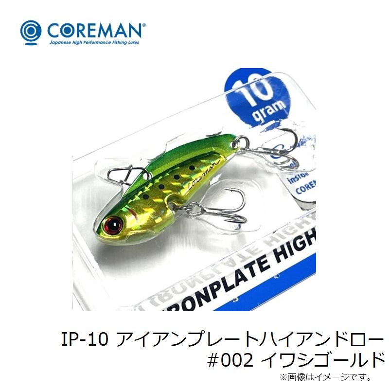 コアマン IP-10 アイアンプレートハイアンドロー #002 イワシゴールド