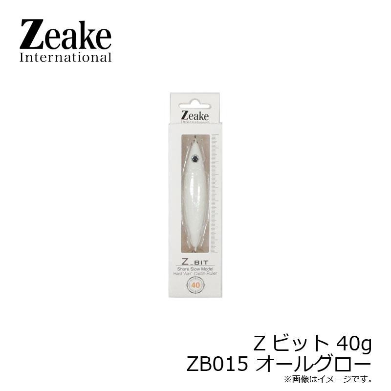 ジーク Zビット 40g ZB015 オールグロー / ソルトルアー メタルジグ
