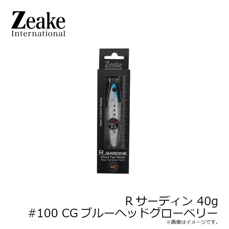 ジーク Rサーディン 40g #100 CGブルーヘッドグローベリー