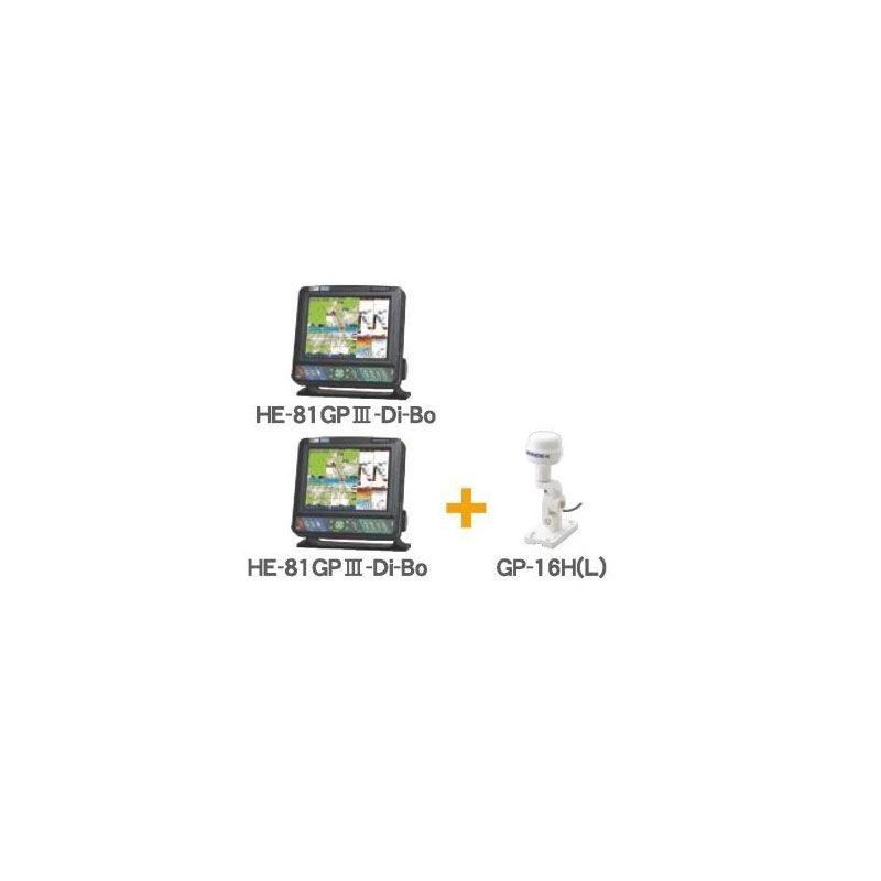 【美品】 ホンデックス(HONDEX)　HE-81GP3-Di-Bo　8.4型カラー液晶GPSプロッターデジタル魚探　GPS外付仕様 【2626599617】(95783円)