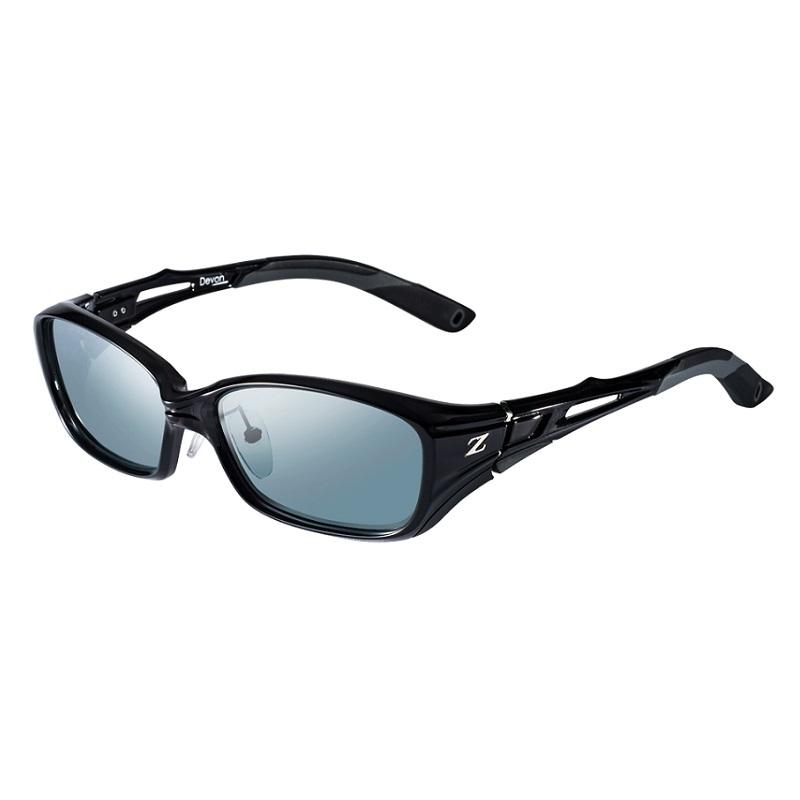 Zeque（ゼクー） F-1988 DEVON ヴォン クリアブラック/ブラック マスターブルー/シルバーミラー Zeque（ゼクー） F-1988 DEVON ヴォン クリアブラック/ブラック