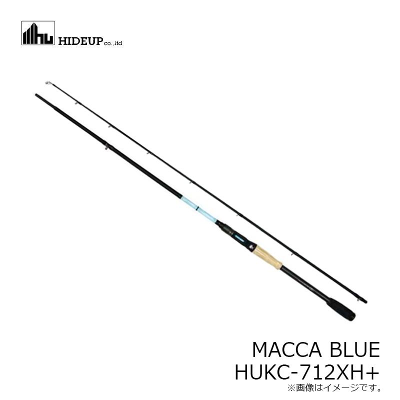 ハイドアップ MACCA BLUE HUKC-712XH+ / バス ベイト ロッド マッカ 